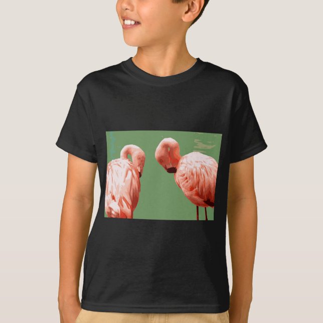 Scarlet Flamingo T-Shirt (Vorderseite)