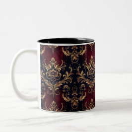 Scarlet & Gold Barock Zweifarbige Tasse