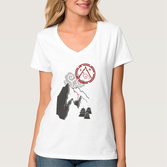 Scarlet Guard [Remembrance Edition] V-Neck T - Shi T-Shirt (Vorderseite)