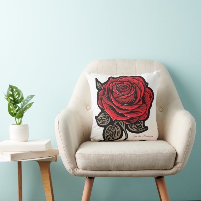 Scarlet Harmony Kissen (Stuhl )
