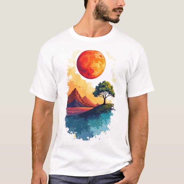 Scarlet Horizon T-Shirt (Vorderseite)