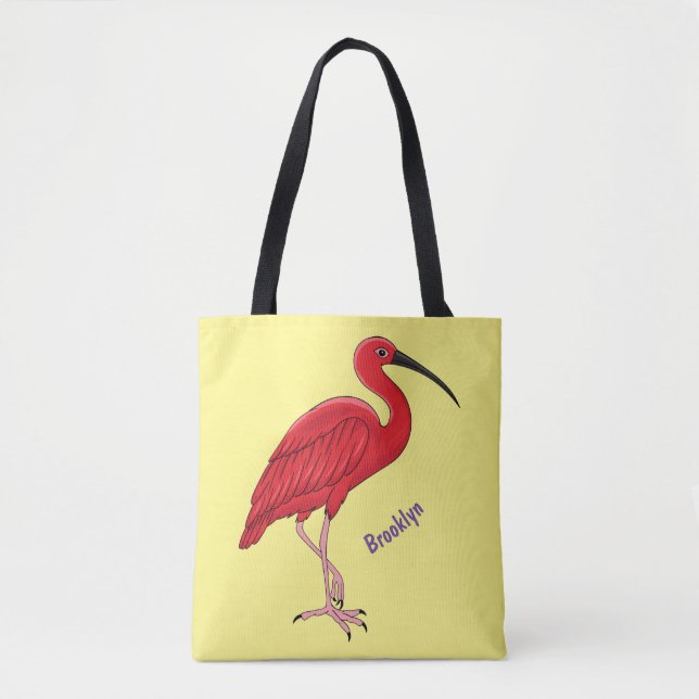 Scarlet ibis bird Cartoon (Vorderseite)