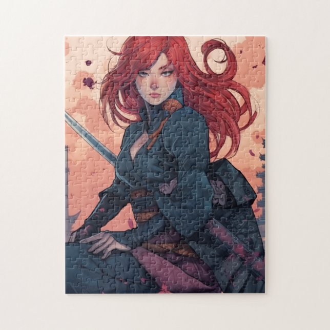 Scarlet Moon Kunoichi Puzzle (Vertikal)