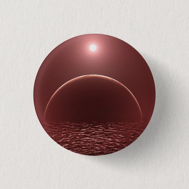 Scarlet Ocean Moon Button (Vorderseite)