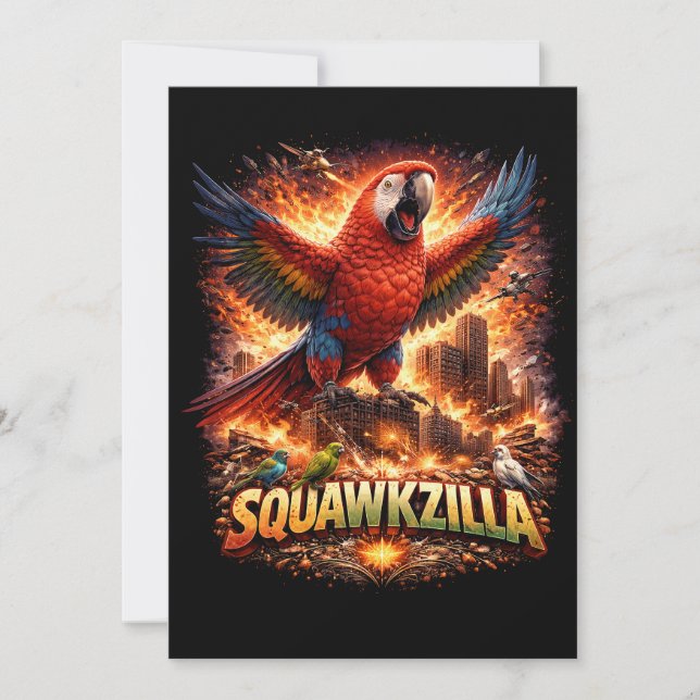 Scarlet Siege Einladung (Vorderseite)