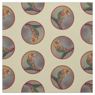 Scarlet Tanager Molting Original Foto Stoff