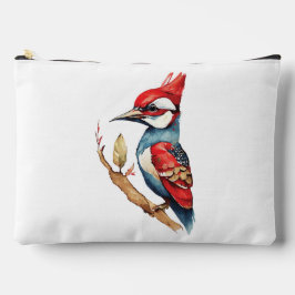 Scarlet Wappen Woodpecker Zubehörtasche