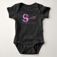 Scarlett Girls Name und Bedeutung S Baby Bekleidun