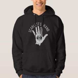 Scarletts der schwarze Hoodie Handder logo-Männer