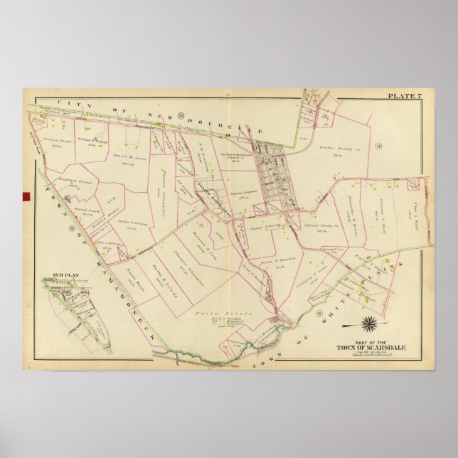 Scarsdale, New York Poster (Vorne)