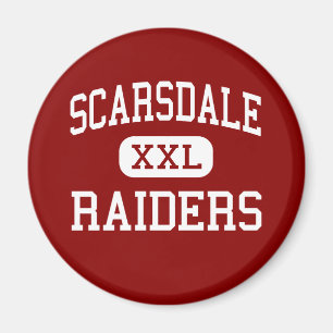 Scarsdale - Räuber - hoch - Scarsdale New York Magnet