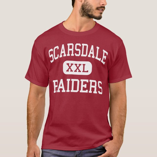 Scarsdale - Räuber - hoch - Scarsdale New York T-Shirt (Vorderseite)
