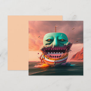 Scary Boat Karte
