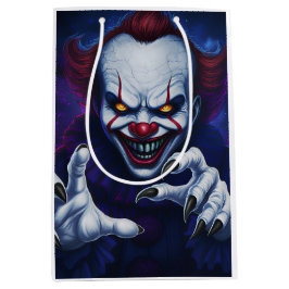Scary Clown Gift Bag Mittlere Geschenktüte