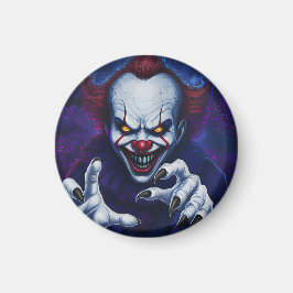 Scary Clown Magnets Magnet