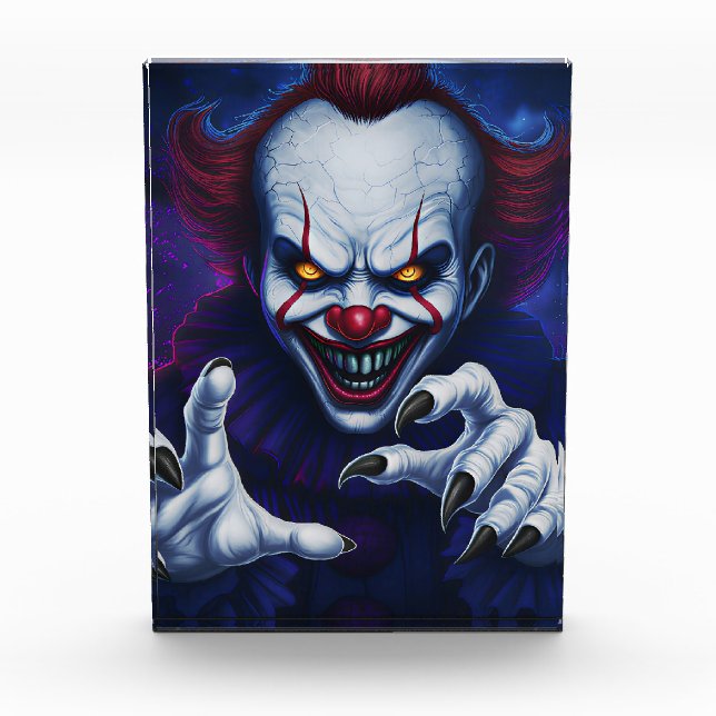 Scary Clown Photo Block (Vorderseite)