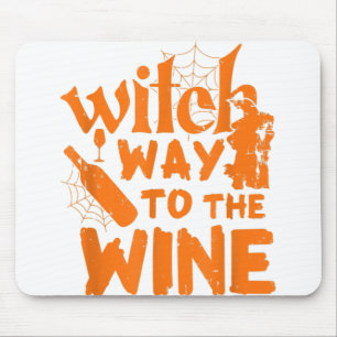 Scary Funny Cute Halloween All Hallows Eve October Mousepad