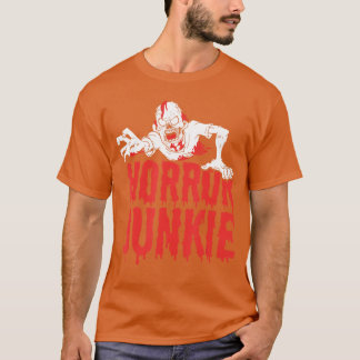 Scary Horror Movie Horror Junkie retro T-Shirt