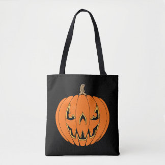 Scary Jack-o'-Lantern Halloween Design