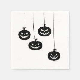 Scary Pumpkin hanging Serviette