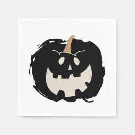 Scary Pumpkin Serviette