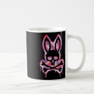 Scary Skull And Crossbones Bad Rabbit Horror Bunny Kaffeetasse