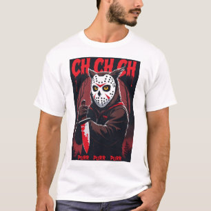 ScaryOwl Horror Gesicht Gruselige Lustige Hallowee T-Shirt