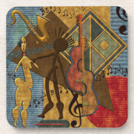 Scat Master-Set mit 6 Untersetzer