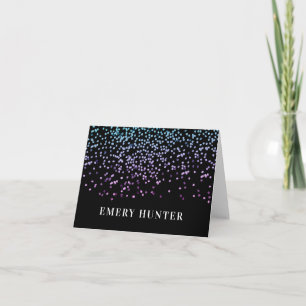 Scatter Glitzer Blau und Lila