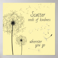Scatter Kindness (Poster)