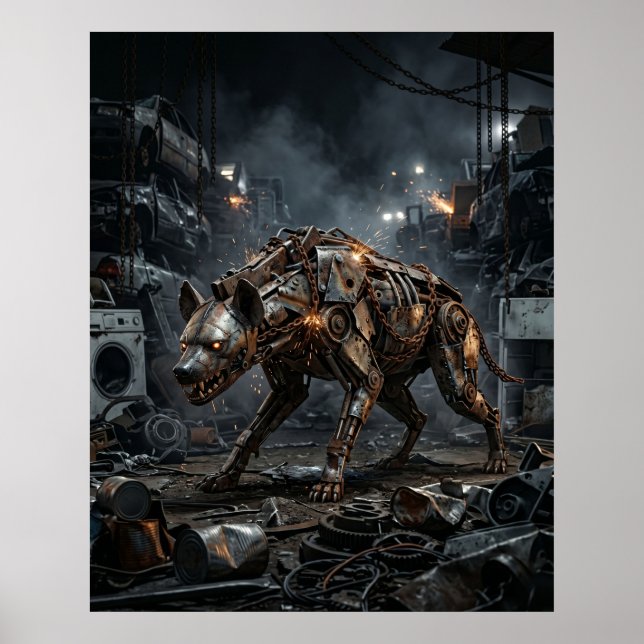 Scavenger Hyena Pack Poster (Vorne)
