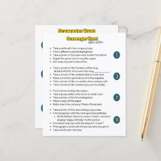 Scavenger Jagen Team Gebäude-Aktivität