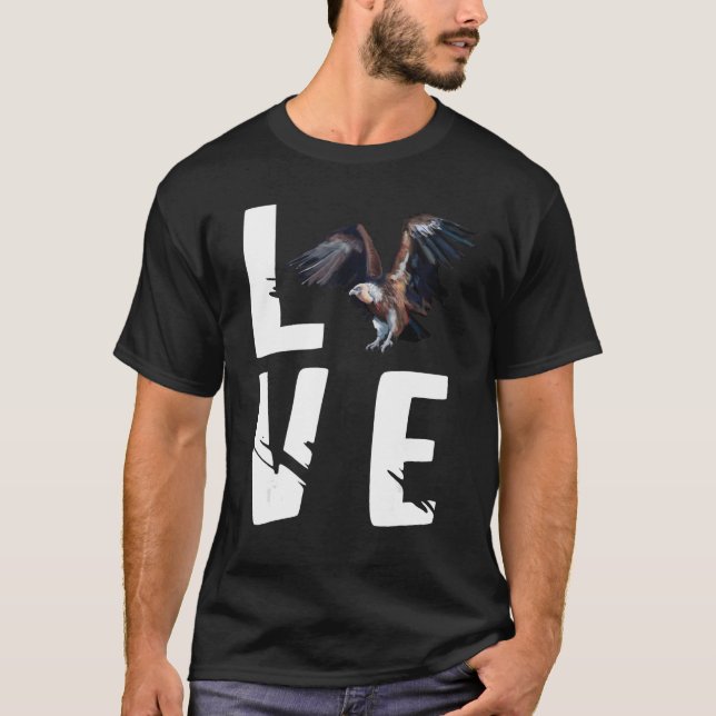 Scavenger Ornithology Carrion Bird Watcher Liebe T-Shirt (Vorderseite)