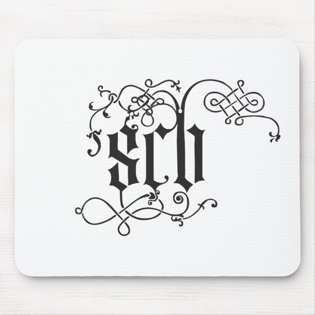 scb - Mausunterlage Mousepad (Vorne)