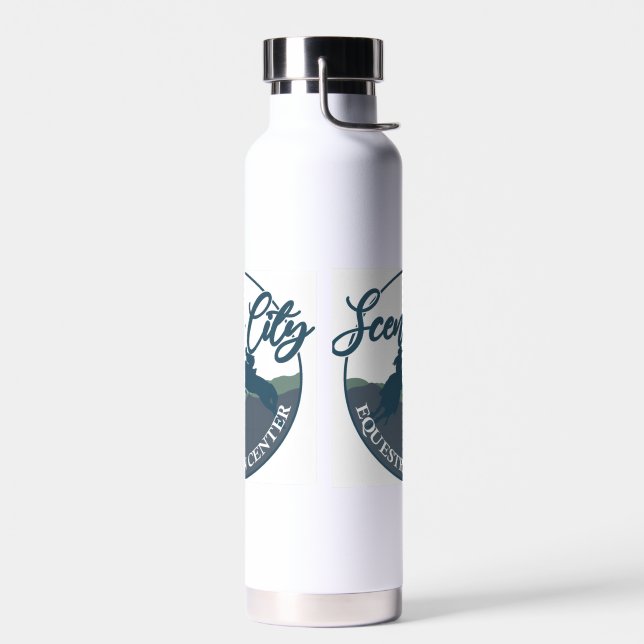 SCEC, kleines Logo Trinkflasche (Links)