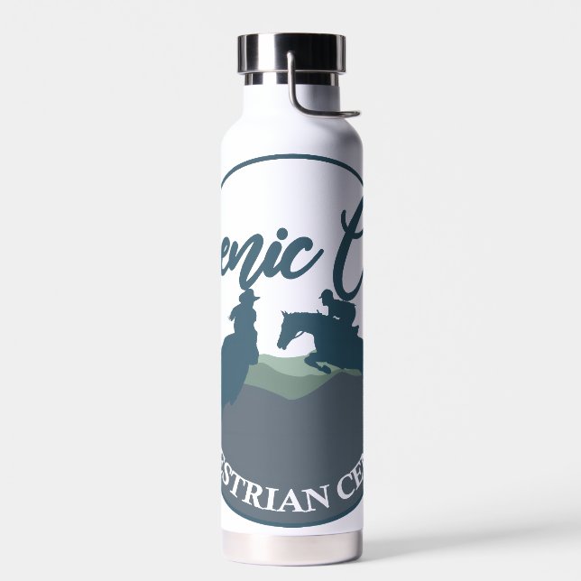 SCEC Wasserflasche 1, großes Logo Trinkflasche (Links)
