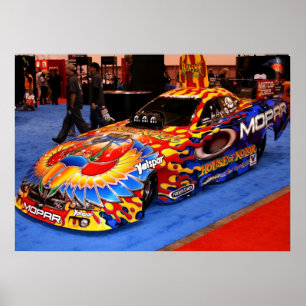 Scelzi Funny Car Poster