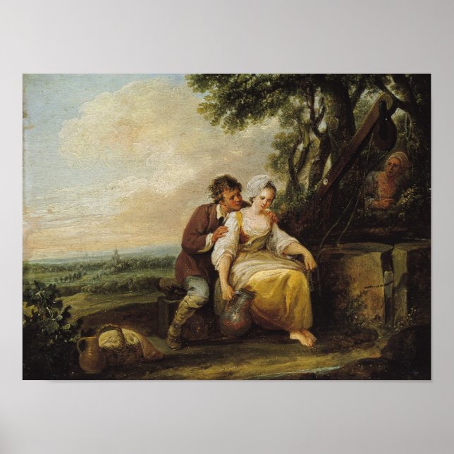 Scene Galante, 1774 Poster (Vorne)