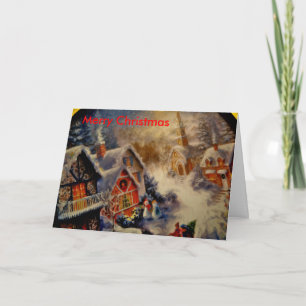 scene_Painting Stadt, frohe Weihnachten