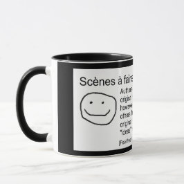 Scènes à faire face sagte.. Die Autoren sollten be Tasse