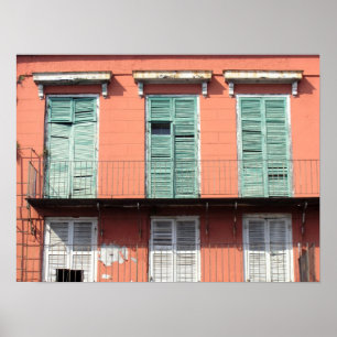 Scenes of New Orleans I Poster