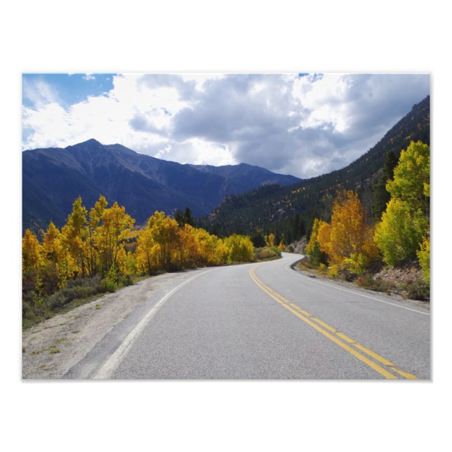Scenic Colorado Landscape Photo Print Fotodruck (Vorne)