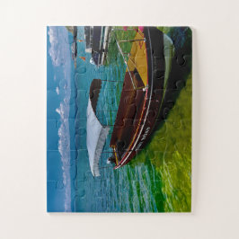 Scenic Lake Taxi Boat | Tropical Waters Puzzle