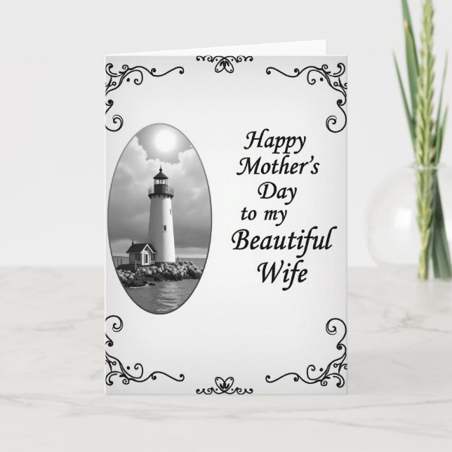 Scenic Mothers Day Beacon Card Karte (Vorderseite)