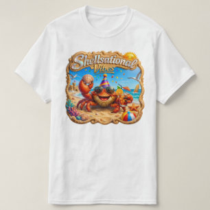 Schaalastische Vibes – Fröhliche Strandkunst der K T-Shirt