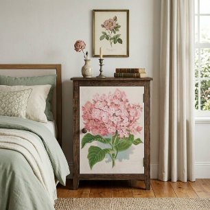 Schabby Chic Helle Röte Korallenrosa Blumen Seidenpapier