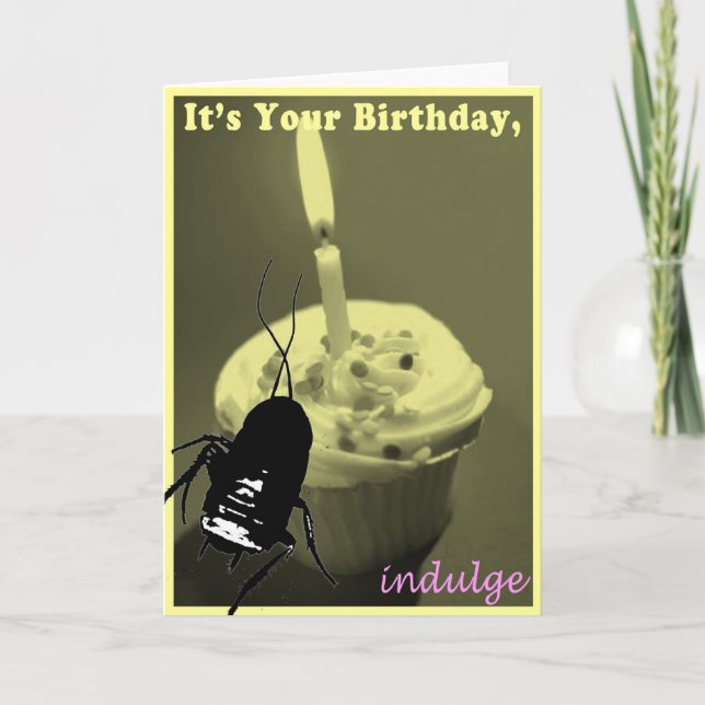 Schaben-Gruß-Karten Karte (Vorderseite)