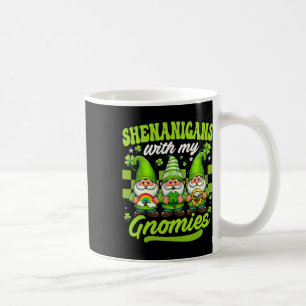 Schabernack mit meinen Gnomies St. Patrick's Day G Kaffeetasse