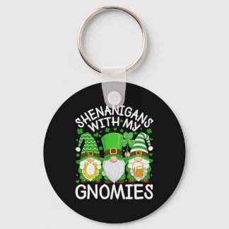 Schabernack mit meinen Gnomies St. Patrick's Day G Schlüsselanhänger