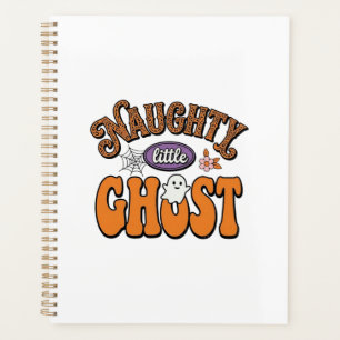 Schabiger kleiner Geist Vintage-Halloween-Shirt-De Planer